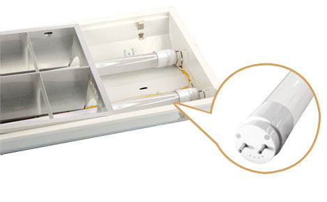 華輝照明LED燈管生產廠家，非標定制LED日光燈管，LED鋁塑燈管在全國31個省市自治區有服務商。